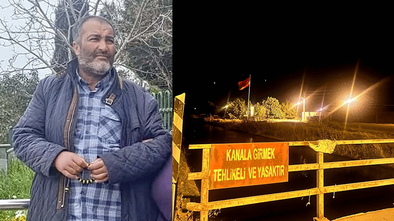 Sulama kanalında acı son!